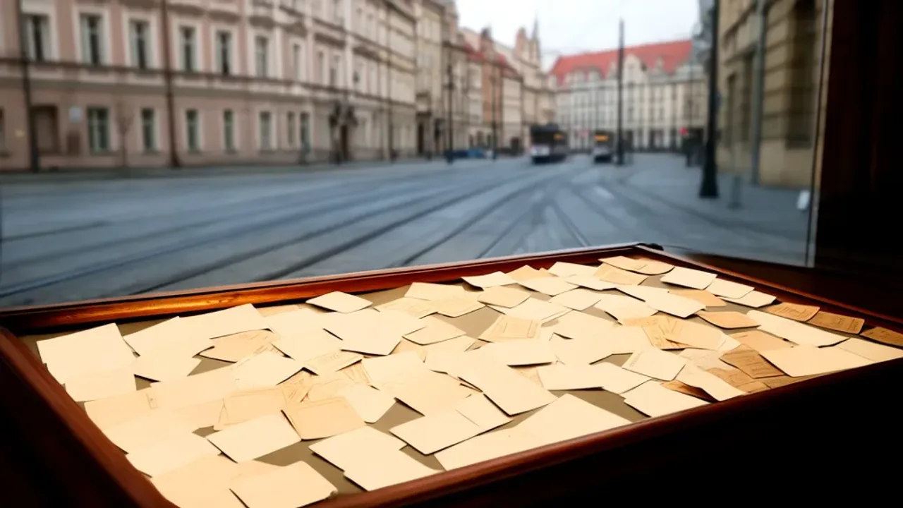 Kolekcjoner z Garbar zgromadził największy w mieście zbiór biletów z poznańskich tramwajów